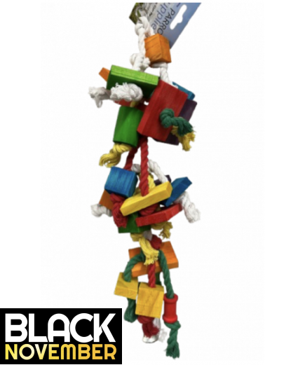 9 X Parrot Toy Pack - African Grey, Amazon, Eclectus, Cockatoo Etc - RRP £133.91 - Pack 4